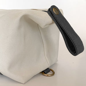 Canvas Toiletry Bag (Black)