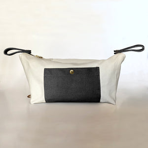 Canvas Toiletry Bag (Black)