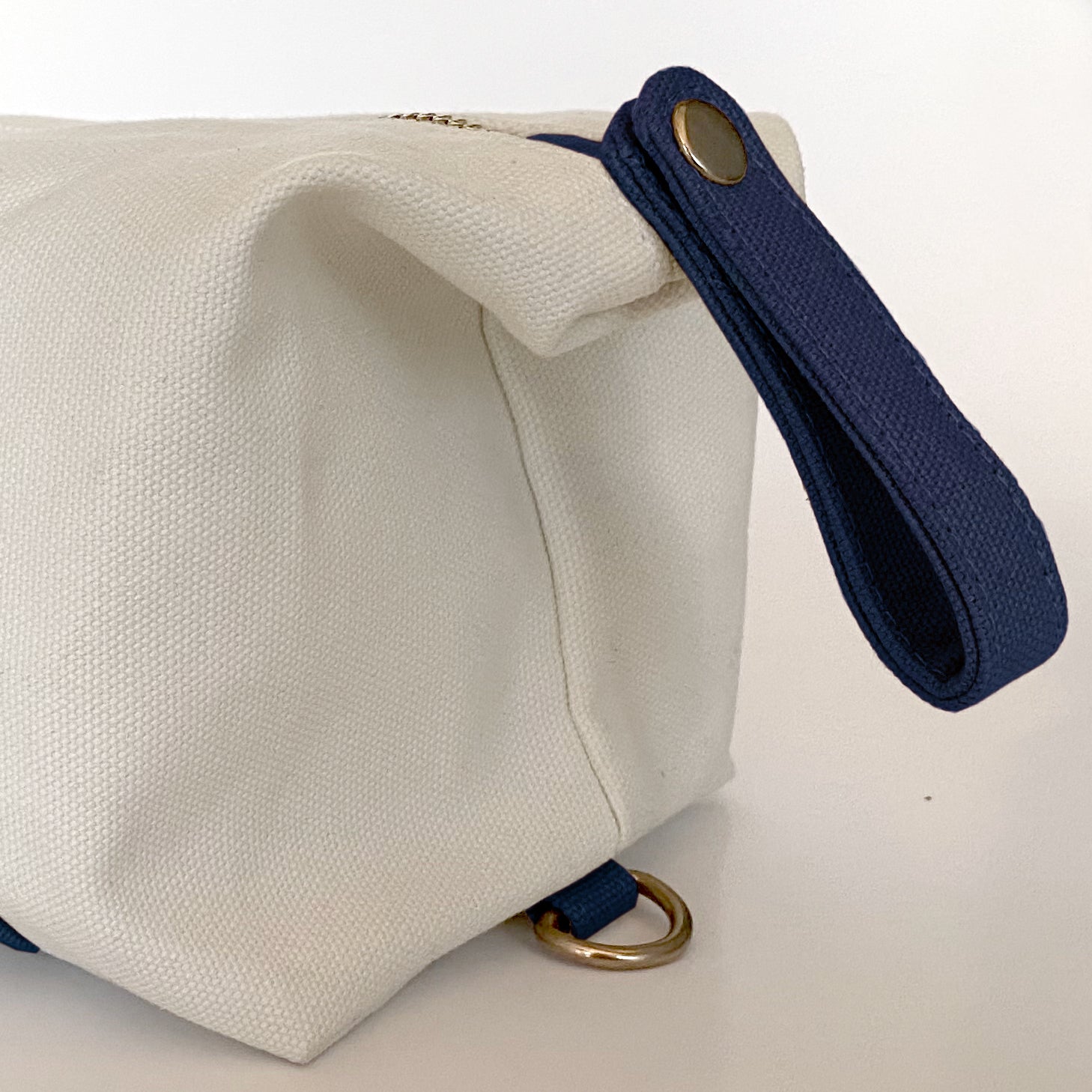 Canvas Toiletry Bag (Midnight Blue)