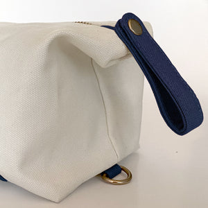 Canvas Toiletry Bag (Midnight Blue)