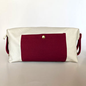 Canvas Toiletry Bag (Winery)